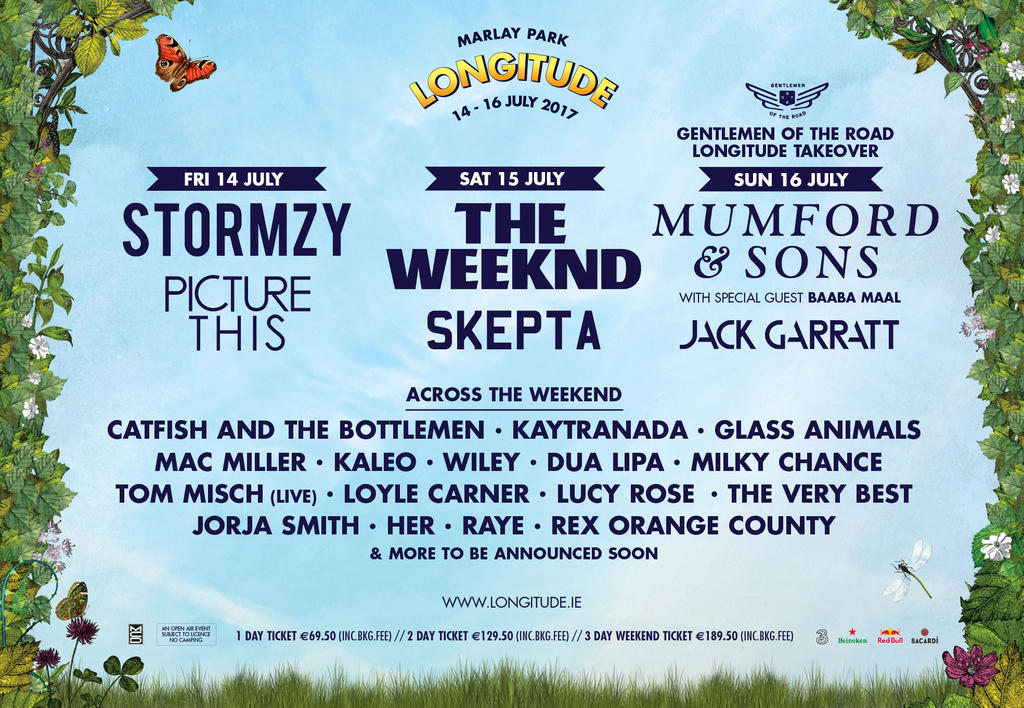 Buses to Longitude Music Festival in Marlay Park 2017