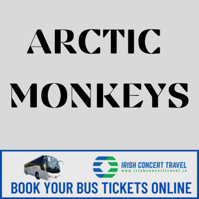 Bus to Arctic Monkeys 3Arena 15th 17th 19th October 2023