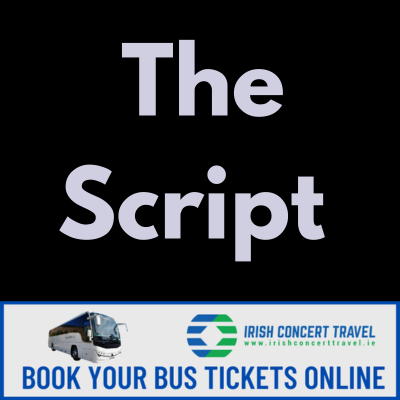 Bus to The Script 3Arena 14th, 15th & 16th November 2024