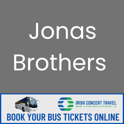 Bus to Jonas Brothers 3Arena 10th September 2024