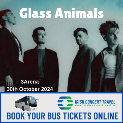 Bus to Glass Animals in the 3Arena 30th October 2024