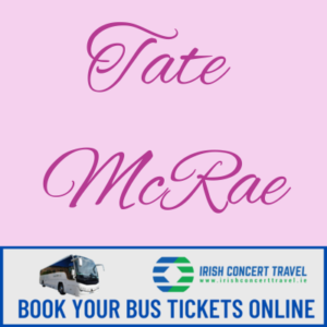 Bus to Tate McRae in the 3Arena the 16th & 17th May 2025