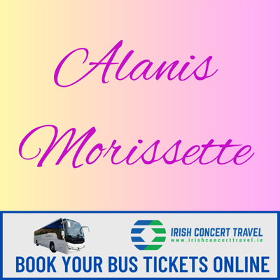 Bus to Alanis Morissette Belsonic 30th June 2025