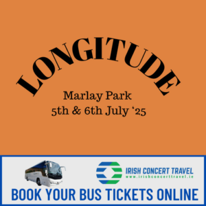 Bus to Longitude Marlay Park 5th & 6th July 2025