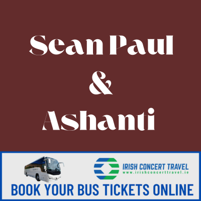 Bus to Sean Paul & Ashanti in the 3Arena the 8th April 2025