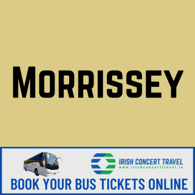 Bus to Morrissey in the 3Arena the 31st May 2025