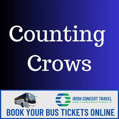 Bus to Counting Crows in the 3Arena the 21st October 2025